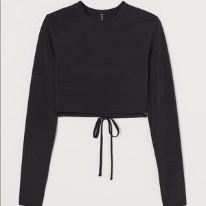 H&M Tie-Detail Top